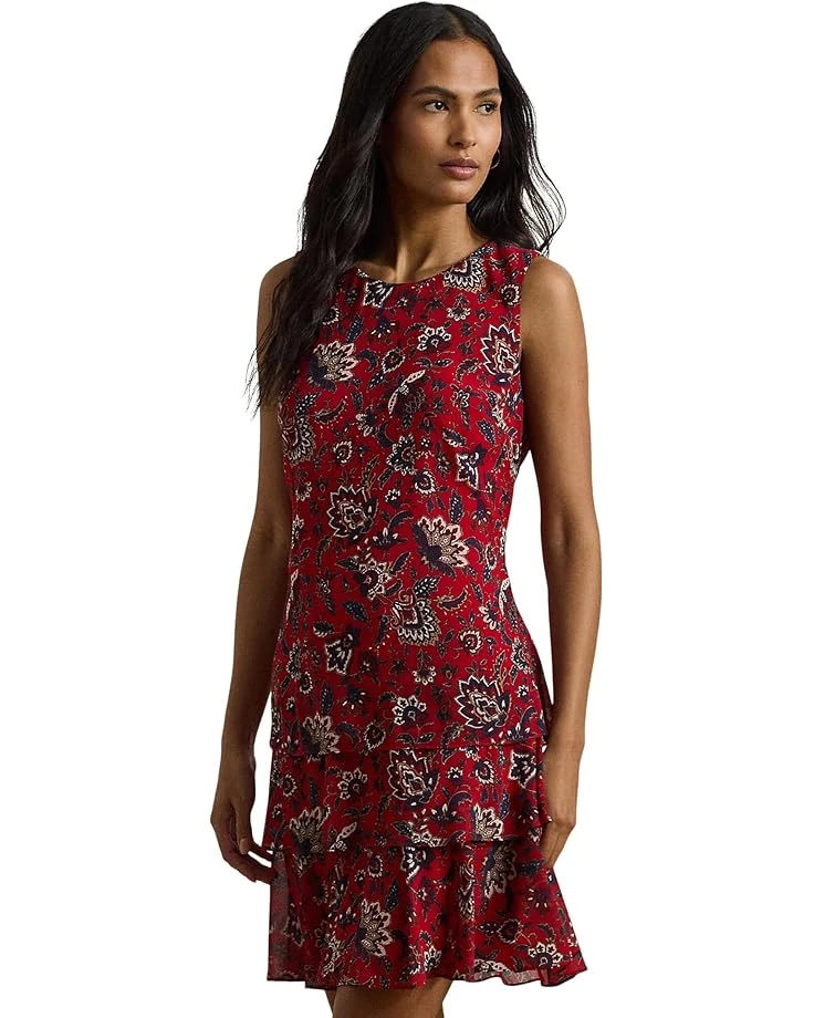 Lauren Ralph Lauren Floral Crinkle Georgette Shift Dress | Dresses 1 Lauren Ralph Lauren Floral Crinkle Georgette Shift Dress | Dresses