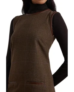 Lauren Ralph Lauren Checked Wool-Blend Shift Dress | Dresses -Lauren Ralph Store 81ZqrKkJ78L. AC SR736920