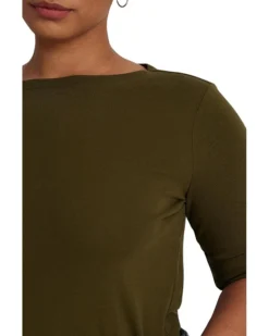Lauren Ralph Lauren Plus Size Stretch Cotton Boatneck Tee | Shirts & Tops -Lauren Ralph Store 81iJURu9QSL. AC SR736920