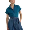 Lauren Ralph Lauren Relaxed Fit Linen Short-Sleeve Shirt | Shirts & Tops