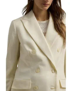 Lauren Ralph Lauren Double-Breasted Wool Crepe Blazer | Coats & Outerwear -Lauren Ralph Store 81m13 vS3BL. AC SR736920