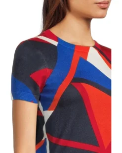 Lauren Ralph Lauren Print Cotton-blend Short-sleeve Sweater | Sweaters -Lauren Ralph Store 81nbMXITKHL. AC SR736920