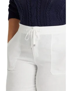 Lauren Ralph Lauren Plus Size Linen Drawcord Pants -Lauren Ralph Store 81nmOPx0rjL. AC SR736920