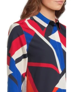 Lauren Ralph Lauren Petite Classic Fit Print Crepe Shirt | Shirts & Tops -Lauren Ralph Store 81oDmLz0Q5L. AC SR736920