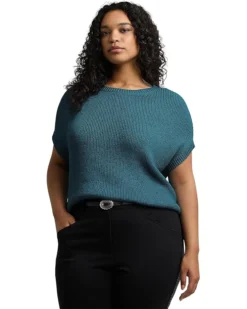Lauren Ralph Lauren Plus Size Rib-Knit Short-Sleeve Sweater | Sweaters -Lauren Ralph Store 81rbwPIUe0L. AC SR736920