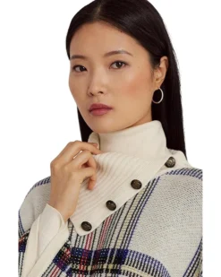 Lauren Ralph Lauren Checked Plaid Wool-Blend Poncho | Sweaters -Lauren Ralph Store 81riQawqj8L. AC SR736920