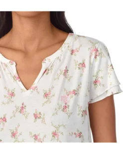 Lauren Ralph Lauren Short Ruffle Sleeve Gown | Sleepwear 5 Lauren Ralph Lauren Short Ruffle Sleeve Gown | Sleepwear -Lauren Ralph Store 81s 58IvsUL. AC SR736920