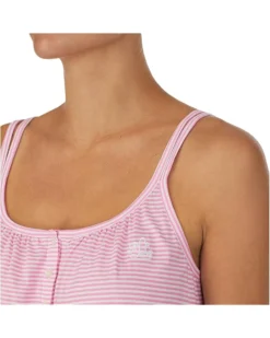 Lauren Ralph Lauren Knit Double Strap Button Neck Gown | Sleepwear -Lauren Ralph Store 81w7HtZMlGL. AC SR736920