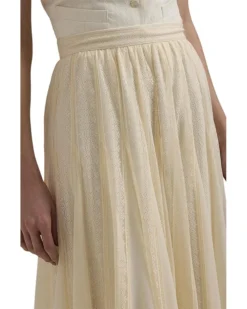 Lauren Ralph Lauren Lace & Chiffon Midi Skirt | Skirts 6 Lauren Ralph Lauren Lace & Chiffon Midi Skirt | Skirts -Lauren Ralph Store 919B4lO12YL. AC SR736920