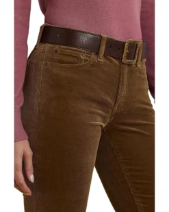 Lauren Ralph Lauren Stretch Corduroy Mid-Rise Straight Pant | Pants -Lauren Ralph Store 91axah 49kL. AC SR736920