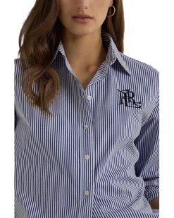 Lauren Ralph Lauren Relaxed Fit Striped Stretch Cotton Shirt | Shirts & Tops 6 Lauren Ralph Lauren Relaxed Fit Striped Stretch Cotton Shirt | Shirts & Tops -Lauren Ralph Store 91fnODGlJL. AC SR736920